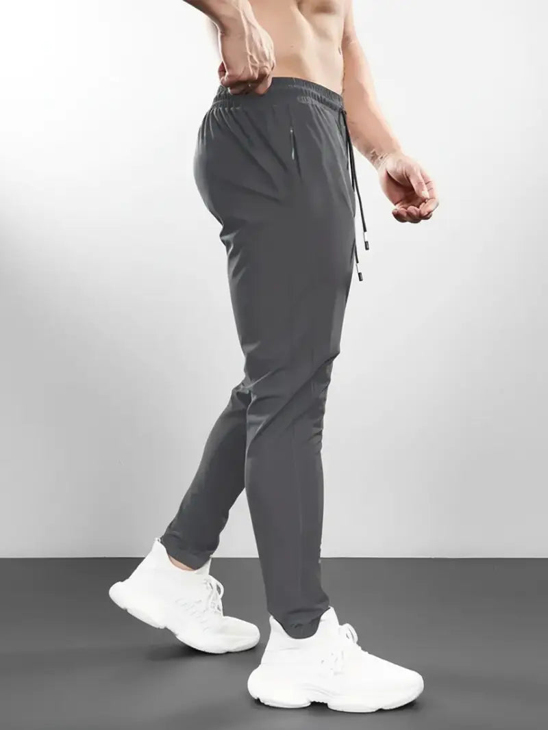Men’s Premium Black Trouser | Italian Spandex, High Stretch