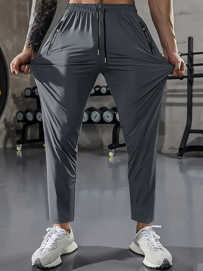 High Stretch Premium Italian Spandex Black Trouser