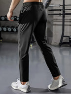 High Stretch Premium Italian Spandex Black Trouser