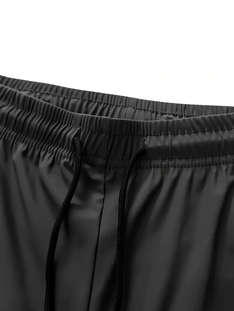 High Stretch Premium Italian Spandex Black Trouser