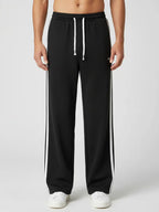 Trendy Contrast Color Stripe Trousers (PACK OF 3)