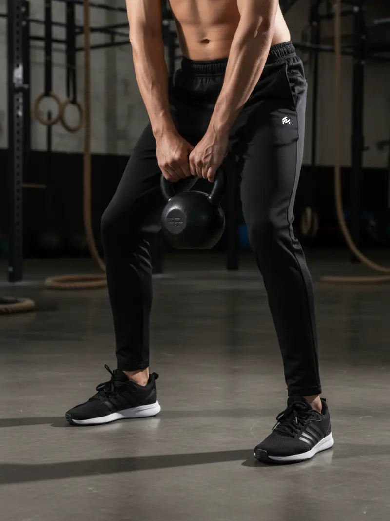 Men's Italian Spandex Workout Trousers