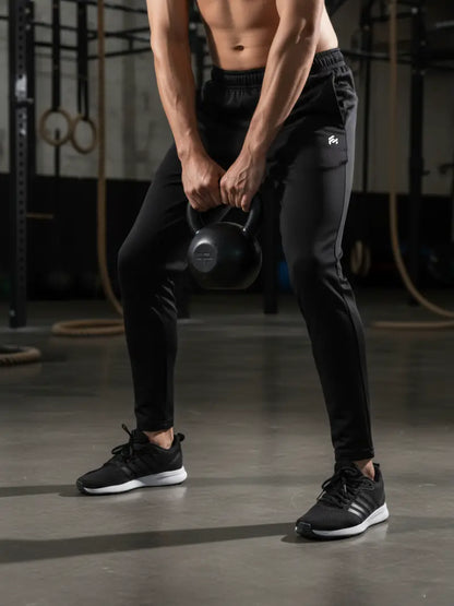 Men's Italian Spandex Workout Trousers