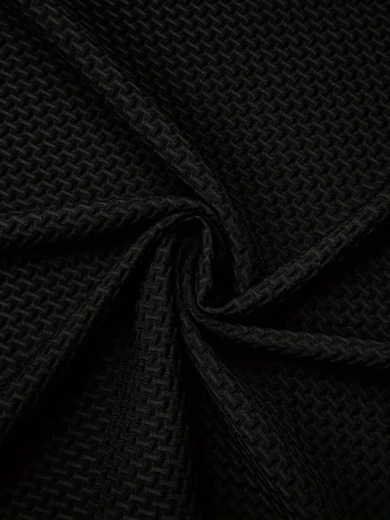 Men's Ice Silky Cooling Crew Neck T-Shirt – Breathable, Lightweight & Moisture-Wicking (Black)